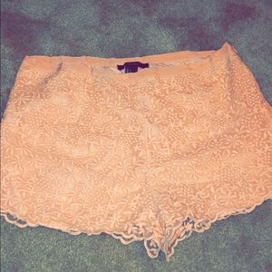 Blush colored shorts